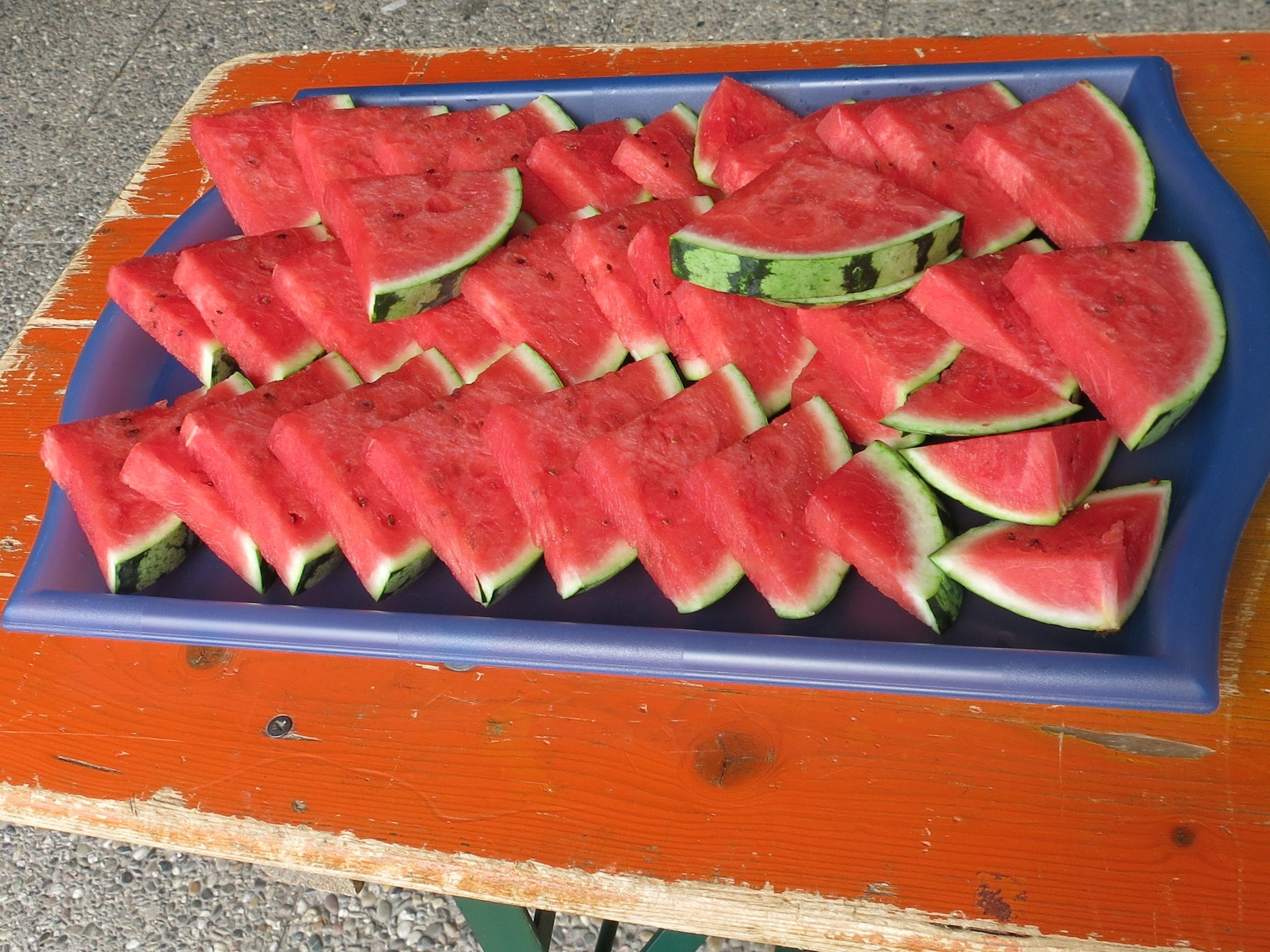 Melonen beim gesunden Pausenfrühstück